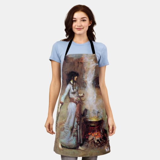 Magic Circle, John William Waterhouse Schürze (Getragen)