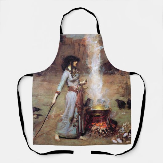 Magic Circle, John William Waterhouse Schürze (Vorderseite)