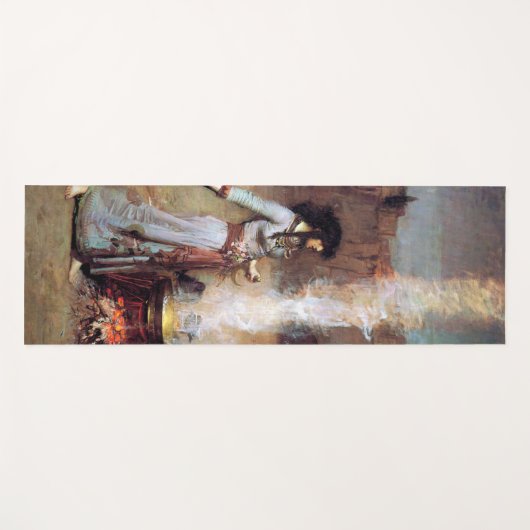 Magic Circle, John William Waterhouse Yogamatte (Vorderseite (Horizontal))
