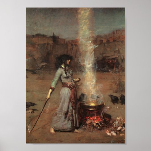 Magic Circle Print Poster (Vorne)