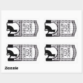 Magic City Kätzchens Sticker (Blatt)