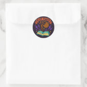 "Magic Coffee Book Sticker - Fantasy & Literary Ae (Tasche)