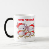 Magic Colour Changing Axolotl Christmas Mug Verwandlungstasse (Links)