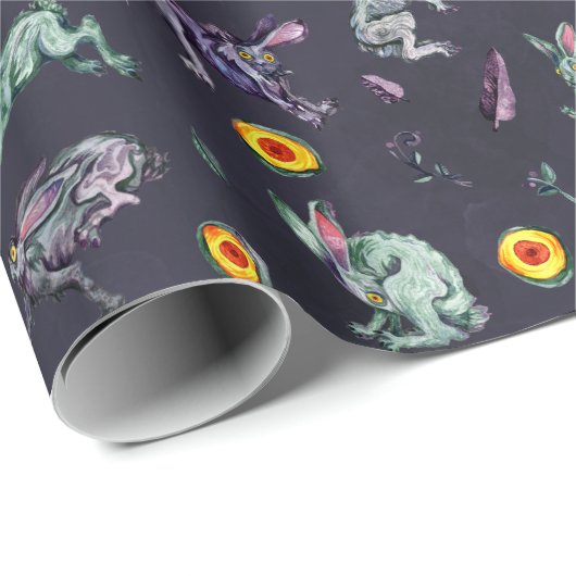 Magic Cotattcore Wrapping Paper Geschenkpapier (Rolleneckpunkt)