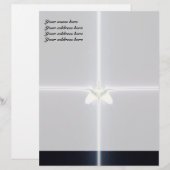 Magic Cross Letterhead Design Briefbogen (Vorne/Hinten)
