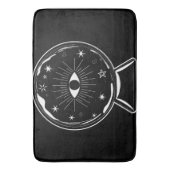 Magic Crystal Ball Schrecken sehen Auge erzählt al Badematte (Vorderseite Vertikal)