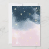 Magic Crystal Ball Spooky Psychische Geschlechtsüb Einladung (Rückseite)