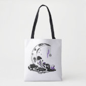 Magic Crystal Mushroom Moon Garden Tasche (Vorderseite)