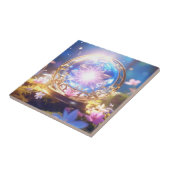 Magic Crystal Orb Art Tile Fliese (Seite)