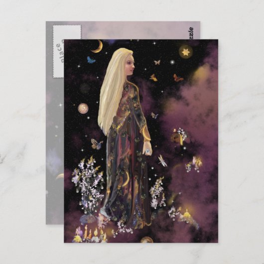 Magic Crystal! Postkarte (Vorne/Hinten)