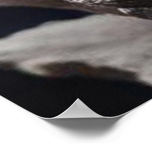 Magic Crystals Amethyst Fairy Wall Art Poster (Ecke)