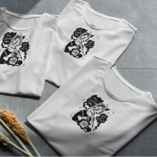 Magic Crystals Hexe T-Shirt