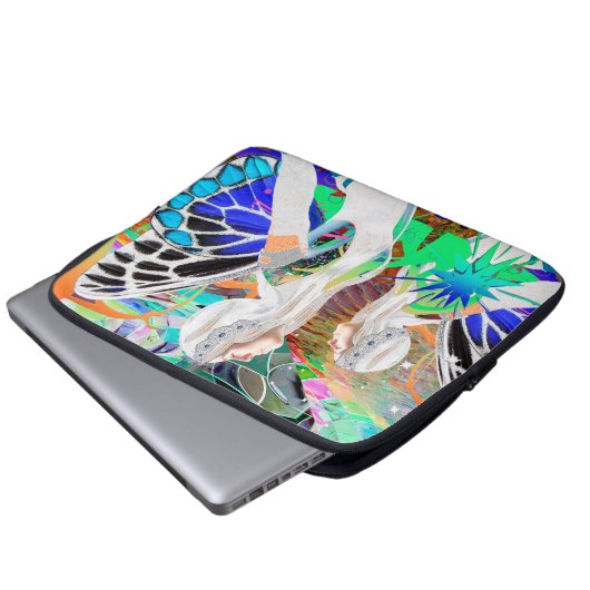 Magic Dance Electronics Bag Laptopschutzhülle (Vorne Knopf)