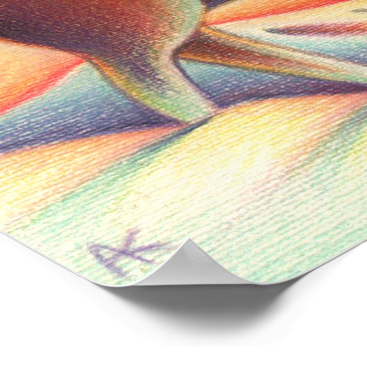 Magic Deer Poster (Ecke)