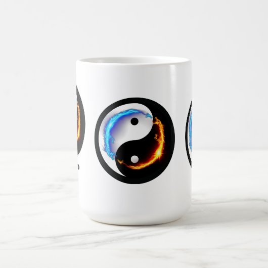 Magic Dragon fantasy art Kaffeetasse (Mittel)