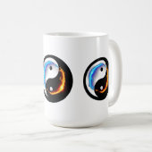 Magic Dragon fantasy art Kaffeetasse (VorderseiteRechts)