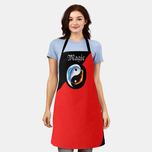 Magic Dragon fantasy art Schürze (Getragen)