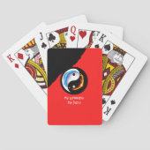 Magic Dragon fantasy art Spielkarten (Rückseite)