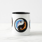 Magic Dragon fantasy art Tasse (Zentrum)
