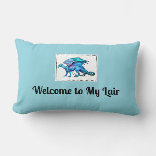 Magic Dragon Pillow - Willkommen bei meinem Lair Lendenkissen