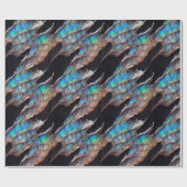 Magic Dragon Scales Wrapping Paper Geschenkpapier (Flach)