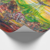 MAGIC DUEL ZWISCHEN BRADAMANT UND NEGROMANCER GESCHENKPAPIER (Ecke)