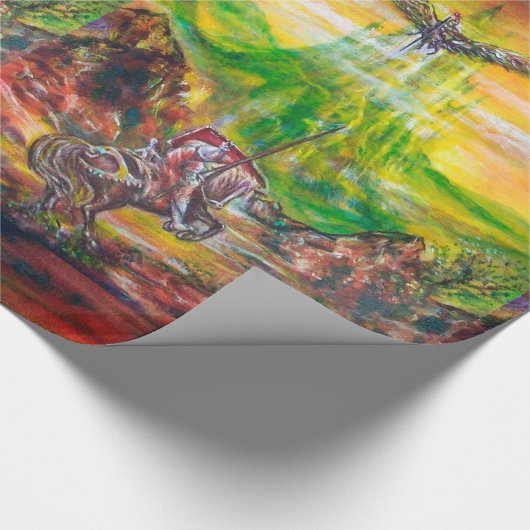 MAGIC DUEL ZWISCHEN BRADAMANT UND NEGROMANCER GESCHENKPAPIER (Ecke)