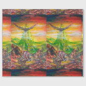 MAGIC DUEL ZWISCHEN BRADAMANT UND NEGROMANCER GESCHENKPAPIER (Flach)