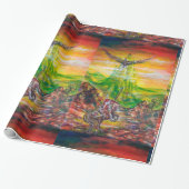 MAGIC DUEL ZWISCHEN BRADAMANT UND NEGROMANCER GESCHENKPAPIER (Ungerollt)