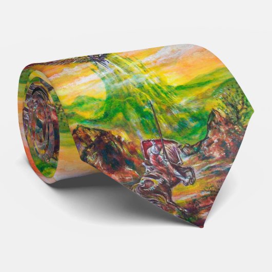 MAGIC DUEL ZWISCHEN BRADAMANT UND NEGROMANCER KRAWATTE (Gerollt)