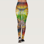 MAGIC DUEL ZWISCHEN BRADAMANT UND NEGROMANCER LEGGINGS (Rückseite)