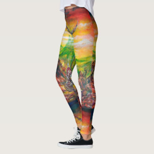 MAGIC DUEL ZWISCHEN BRADAMANT UND NEGROMANCER LEGGINGS