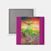 MAGIC DUEL ZWISCHEN BRADAMANT UND NEGROMANCER MAGNET (Vorderseite/Rückseite)