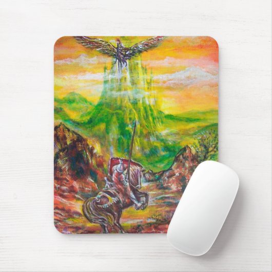 MAGIC DUEL ZWISCHEN BRADAMANT UND NEGROMANCER MOUSEPAD (Mit Mouse)