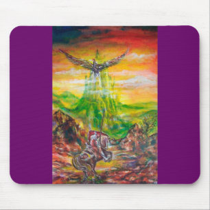 MAGIC DUEL ZWISCHEN BRADAMANT UND NEGROMANCER MOUSEPAD