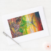 MAGIC DUEL ZWISCHEN BRADAMANT UND NEGROMANCER RECHTECKIGER AUFKLEBER (Umschlag)