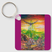 MAGIC DUEL ZWISCHEN BRADAMANT UND NEGROMANCER SCHLÜSSELANHÄNGER (Vorderseite)