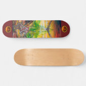 MAGIC DUEL ZWISCHEN BRADAMANT UND NEGROMANCER SKATEBOARD (Horizontal)