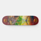 MAGIC DUEL ZWISCHEN BRADAMANT UND NEGROMANCER SKATEBOARD (Horizontal)