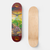 MAGIC DUEL ZWISCHEN BRADAMANT UND NEGROMANCER SKATEBOARD (Vorderseite)