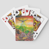 MAGIC DUEL ZWISCHEN BRADAMANT UND NEGROMANCER SPIELKARTEN (Rückseite)