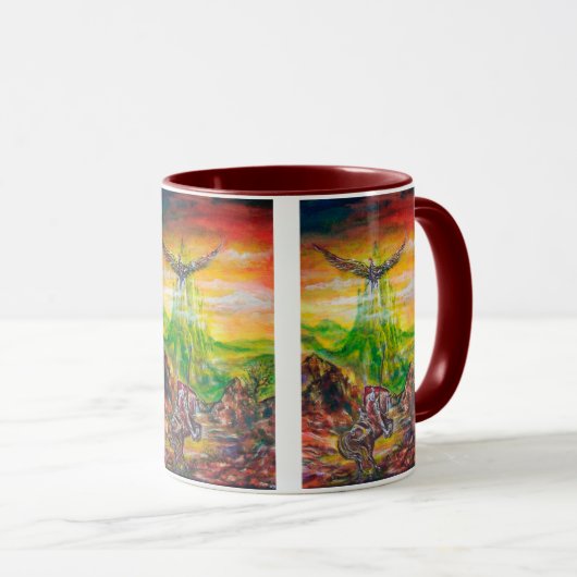 MAGIC DUEL ZWISCHEN BRADAMANT UND NEGROMANCER TASSE (VorderseiteRechts)