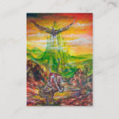 MAGIC DUEL ZWISCHEN BRADAMANT UND NEGROMANCER VISITENKARTE (Rückseite)