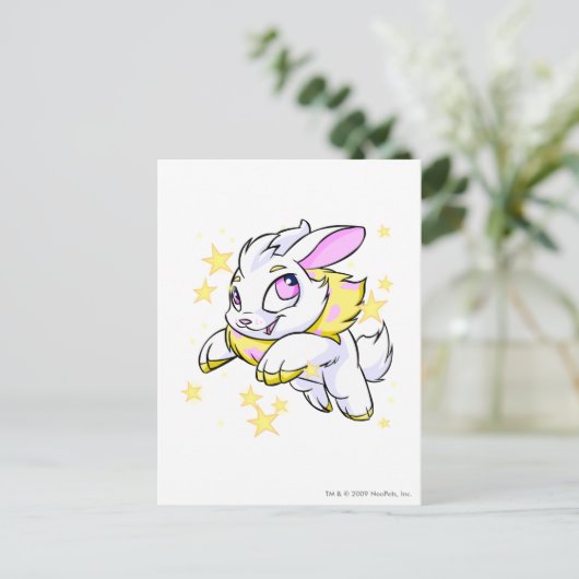 Magic Electric Cybunny Postkarte (Stehend Vorderseite)