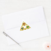 MAGIC ELFIC TALISMAN /GOLD TRIANGLE MIT GEMSTONS DREIECKIGER AUFKLEBER (Umschlag)