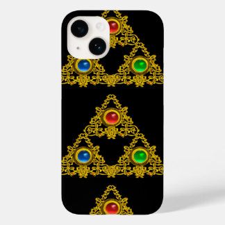MAGIC ELFIC TALISMAN, SCHWARZE GOLD TRIANGLE, GEMS Case-Mate iPhone HÜLLE