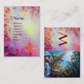 MAGIC ERINNERUNGEN MONOGRAMM VISITENKARTE (Vorne/Hinten)