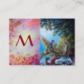 MAGIC ERINNERUNGEN MONOGRAMM VISITENKARTE (Rückseite)