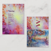 MAGIC ERINNERUNGEN MONOGRAMM VISITENKARTE (Vorne/Hinten)