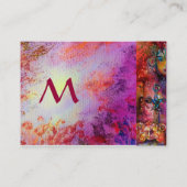 MAGIC ERINNERUNGEN MONOGRAMM VISITENKARTE (Rückseite)